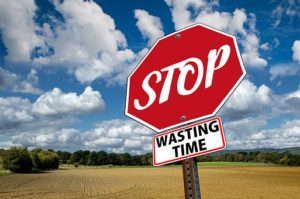 stop wasting time